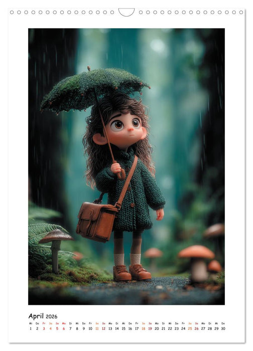 Kleine Seelen, große Augenblicke (CALVENDO Wandkalender 2026)