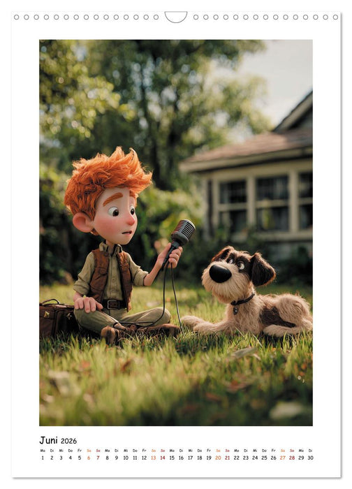 Kleine Seelen, große Augenblicke (CALVENDO Wandkalender 2026)