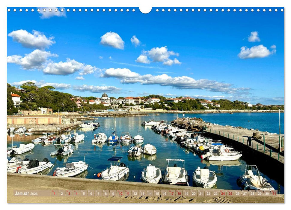 Toskana - Etruskische Küste (CALVENDO Wandkalender 2026)