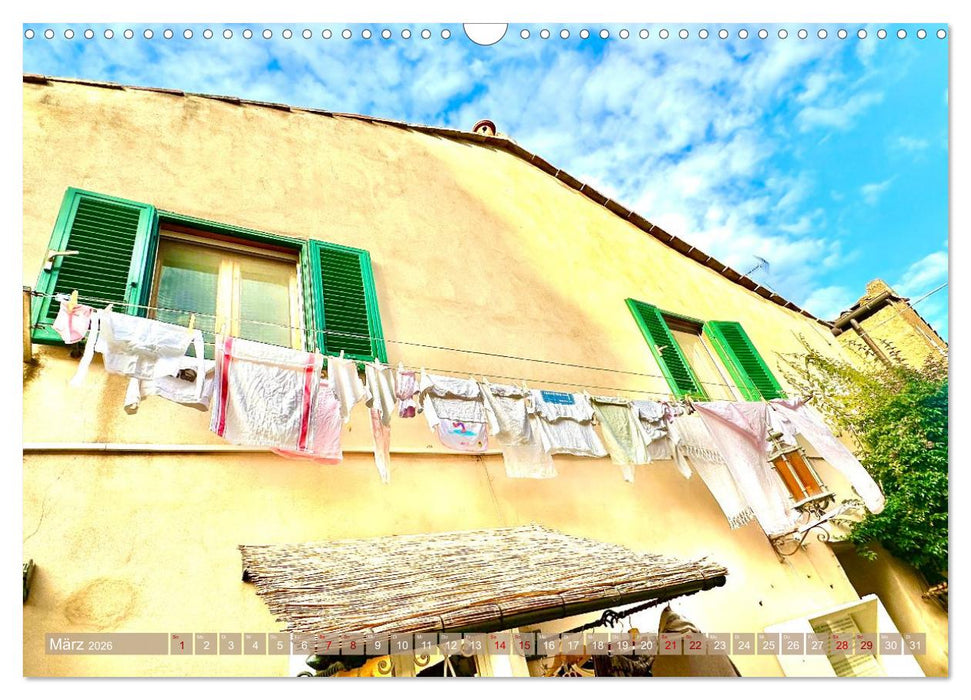 Toskana - Etruskische Küste (CALVENDO Wandkalender 2026)