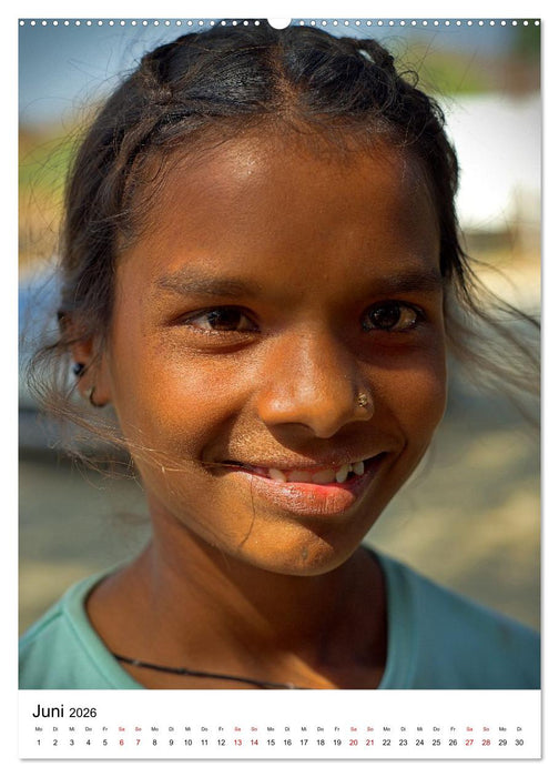 Portraits - Nordindien (CALVENDO Wandkalender 2026)