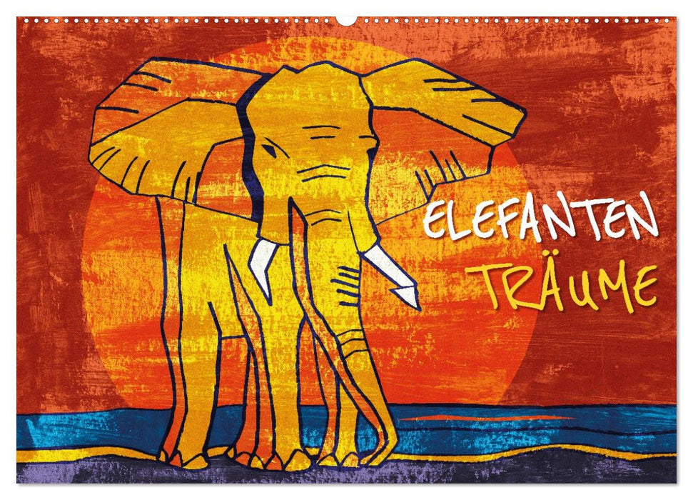 Elefanten-Träume (CALVENDO Wandkalender 2026)