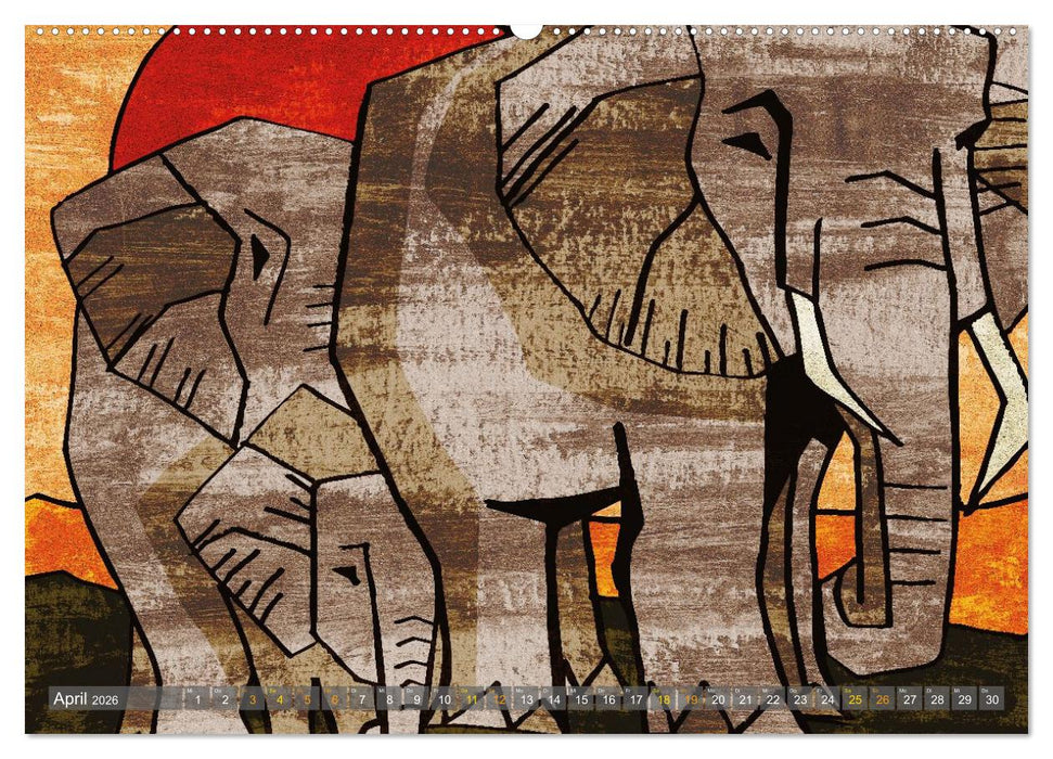 Elefanten-Träume (CALVENDO Wandkalender 2026)