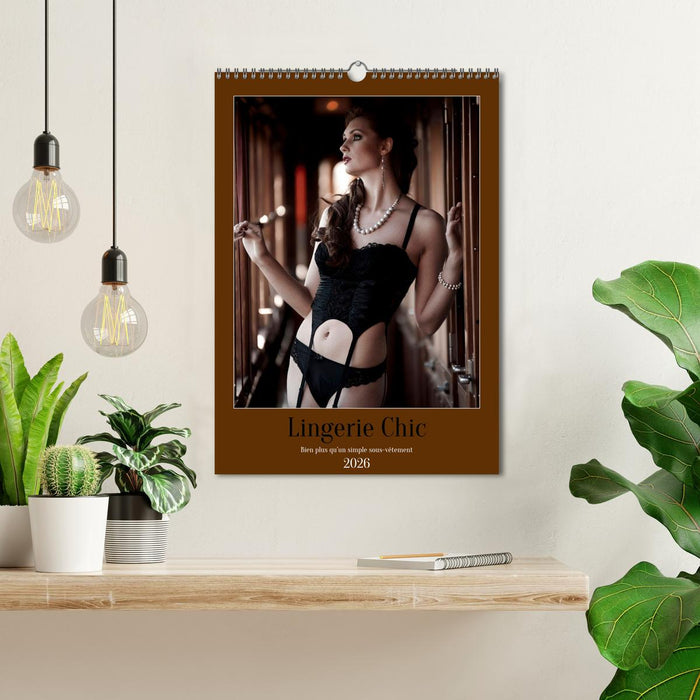 Lingerie Chic (CALVENDO Calendrier mensuel 2026)
