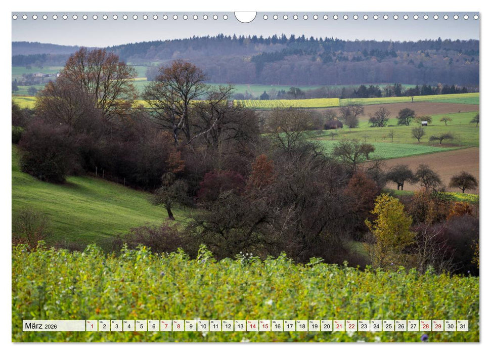Schöner Kraichgau (CALVENDO Wandkalender 2026)