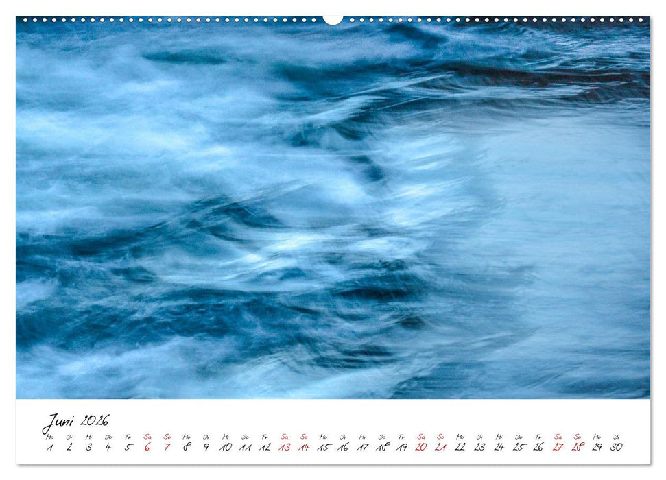 Abstrakte Landschaft ICM (Intentional Camera Movement) Fotografie (CALVENDO Premium Wandkalender 2026)