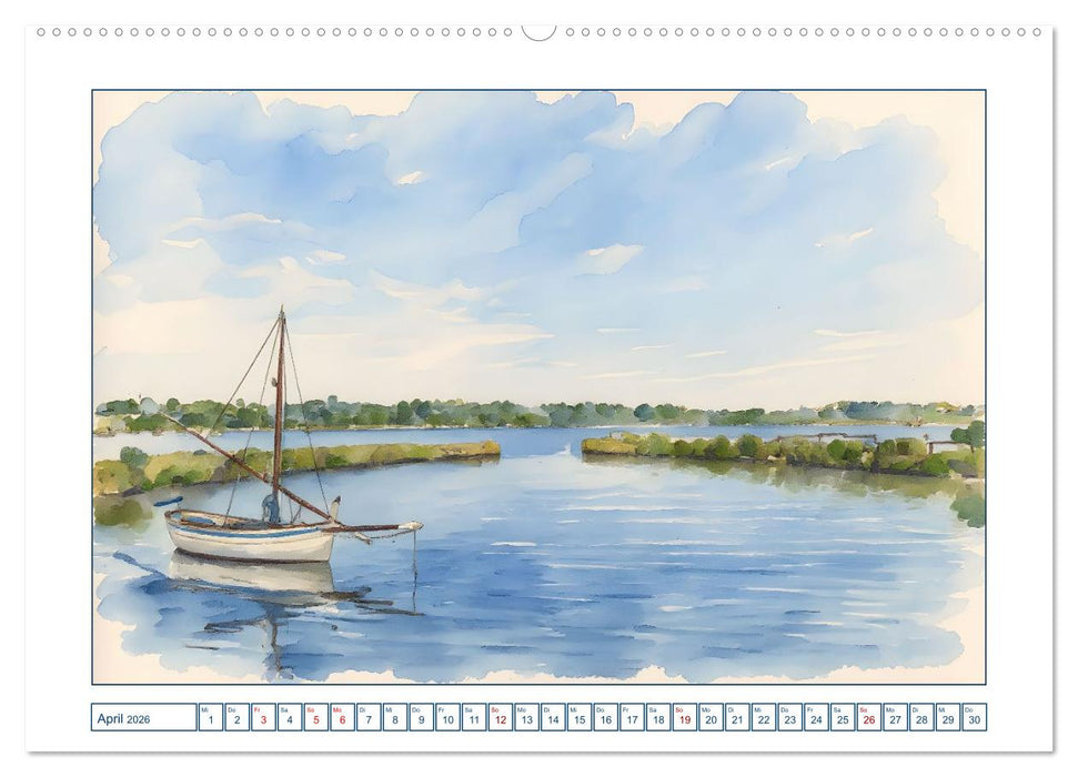 Sardinien - Sonneninsel im Mittelmeer (CALVENDO Premium Wandkalender 2026)