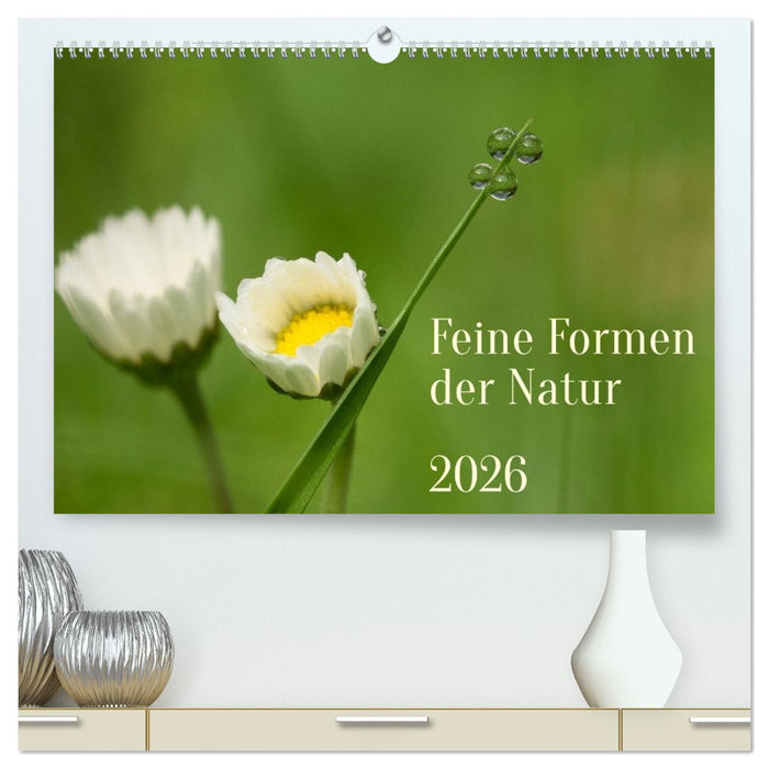 Feine Formen der Natur (CALVENDO Premium Wandkalender 2026)