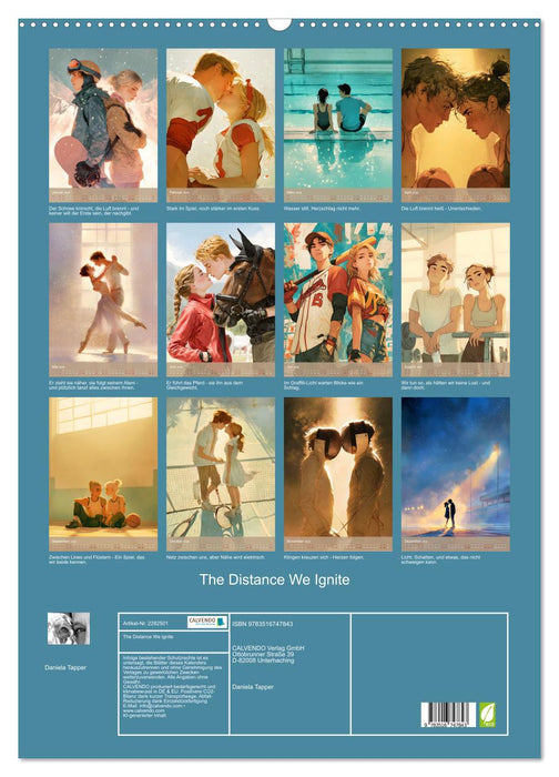The Distance We Ignite (CALVENDO Wandkalender 2026)
