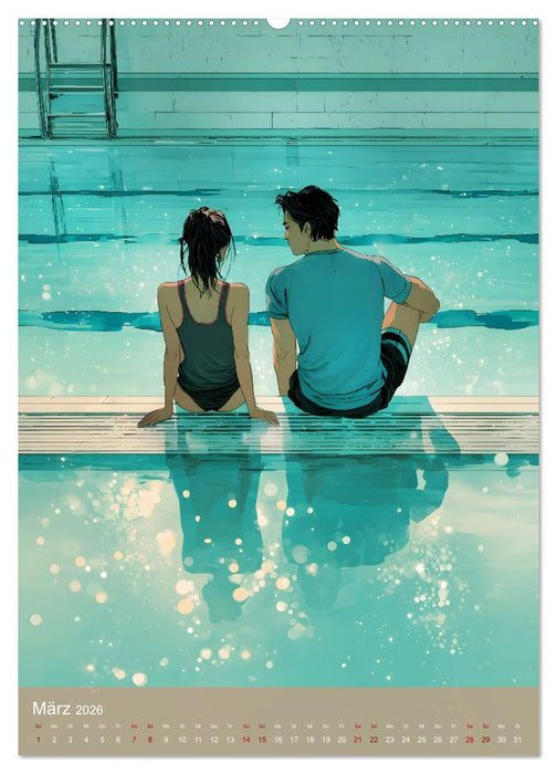 The Distance We Ignite (CALVENDO Wandkalender 2026)