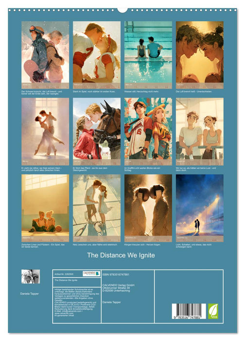 The Distance We Ignite (CALVENDO Premium Wandkalender 2026)