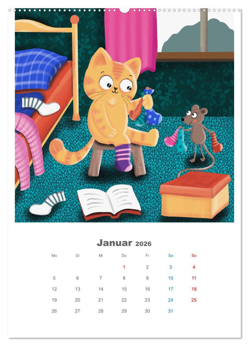 LEOPOLD DER DRITTE - Ein Kater mit ganz viel Charme (CALVENDO Wandkalender 2026)