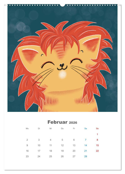 LEOPOLD DER DRITTE - Ein Kater mit ganz viel Charme (CALVENDO Wandkalender 2026)