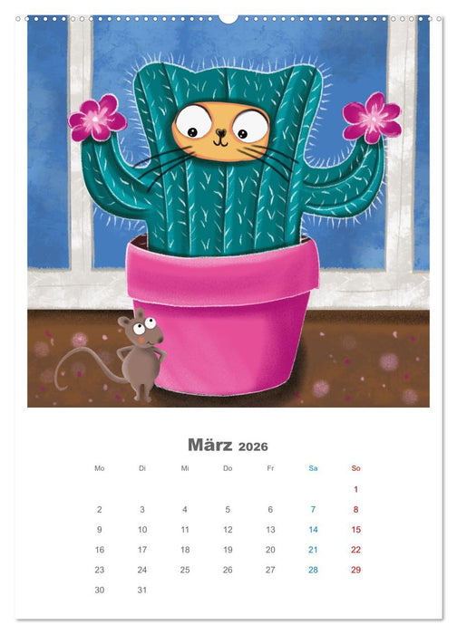 LEOPOLD DER DRITTE - Ein Kater mit ganz viel Charme (CALVENDO Premium Wandkalender 2026)