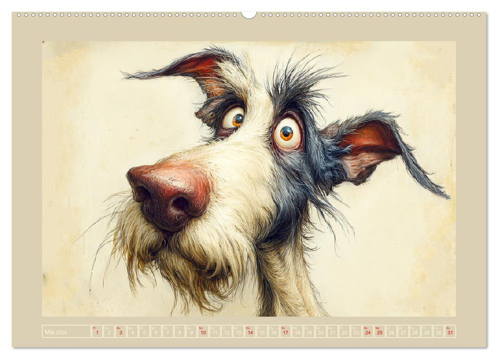 Seelen vom Hof. Bauernhoftiere als Charakterporträts (CALVENDO Premium Wandkalender 2026)