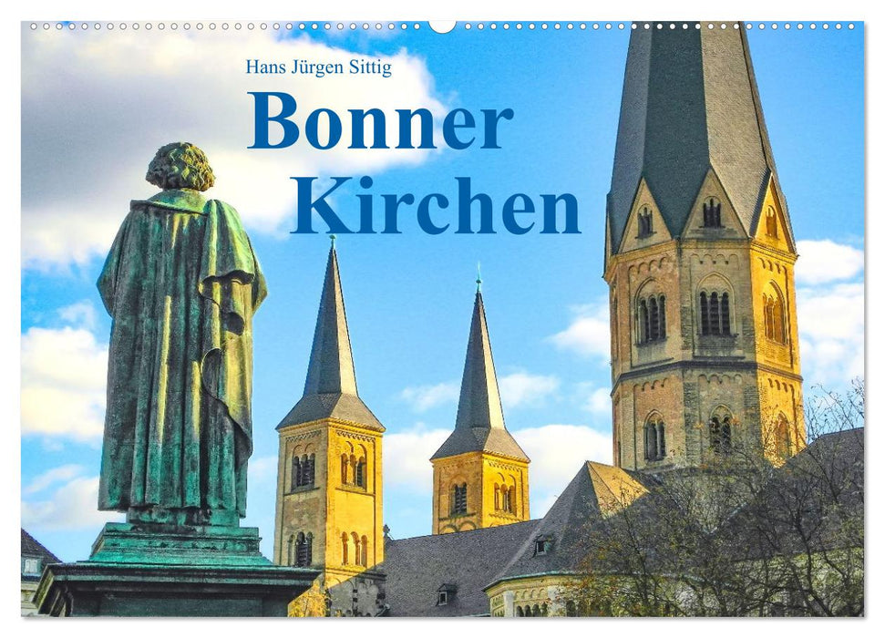 Bonner Kirchen (CALVENDO Wandkalender 2026)