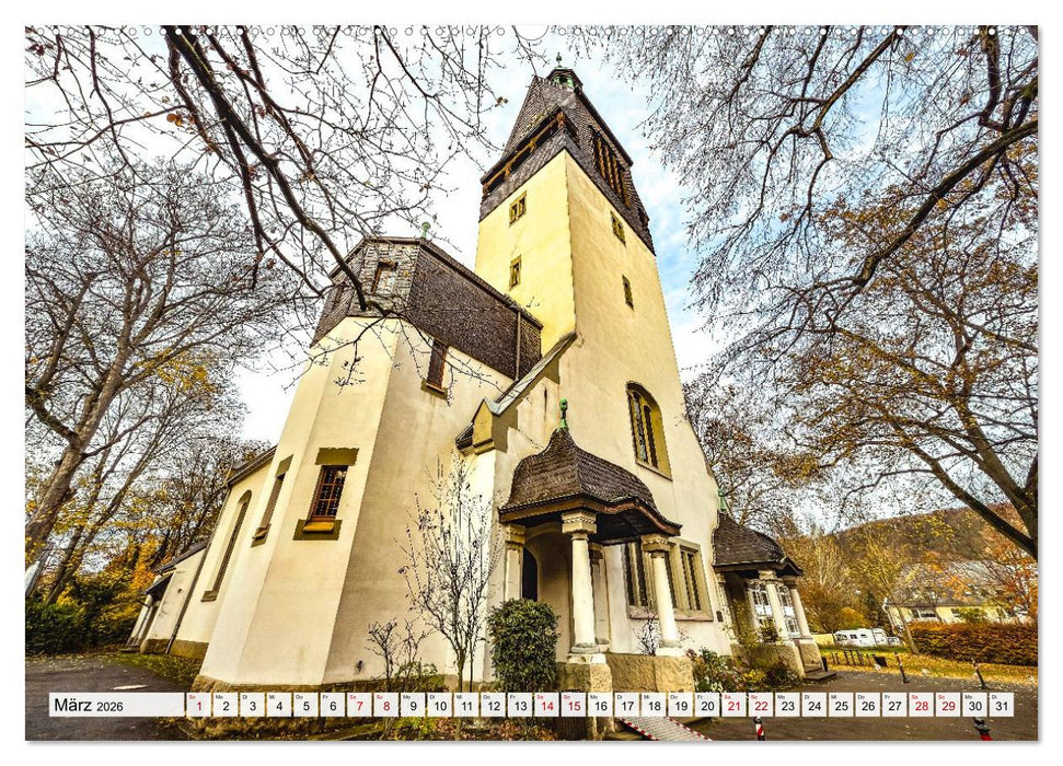 Bonner Kirchen (CALVENDO Wandkalender 2026)