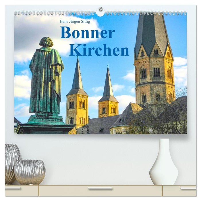 Bonner Kirchen (CALVENDO Premium Wandkalender 2026)