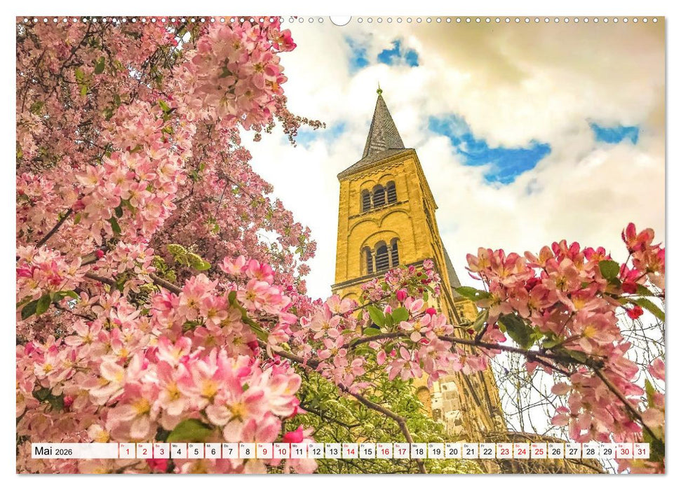 Bonner Kirchen (CALVENDO Premium Wandkalender 2026)