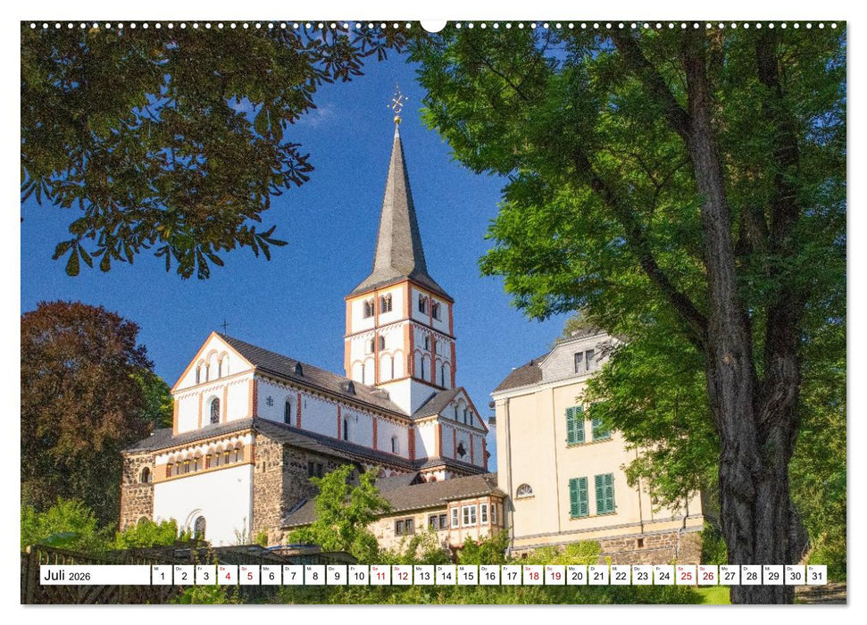 Bonner Kirchen (CALVENDO Premium Wandkalender 2026)