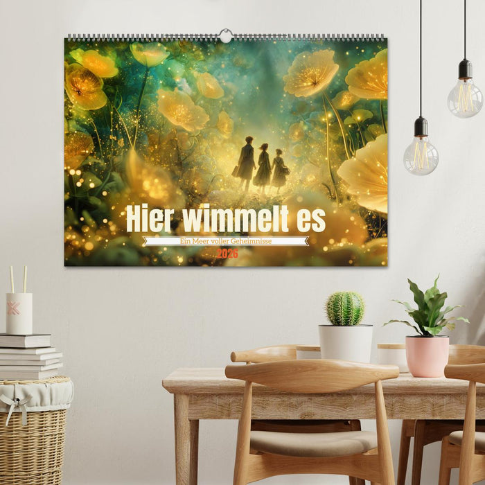 Hier wimmelt es (CALVENDO Wandkalender 2026)