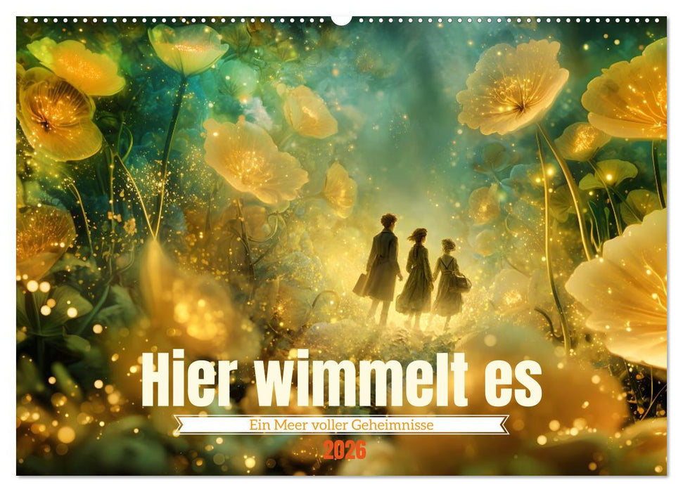 Hier wimmelt es (CALVENDO Wandkalender 2026)