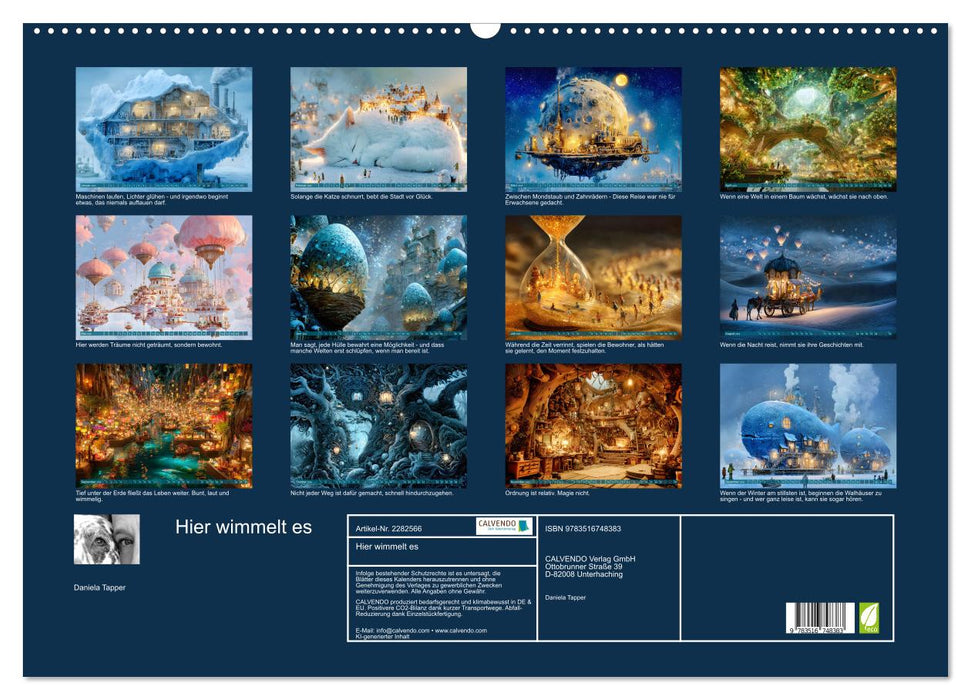 Hier wimmelt es (CALVENDO Wandkalender 2026)