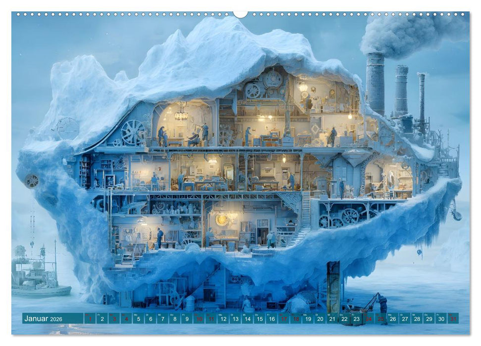 Hier wimmelt es (CALVENDO Wandkalender 2026)