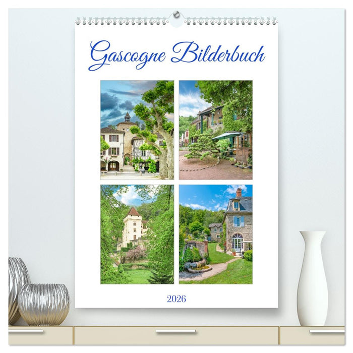Casgogne Bilderbuch (CALVENDO Premium Wandkalender 2026)