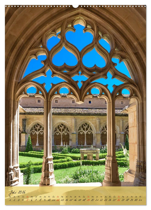 Casgogne Bilderbuch (CALVENDO Premium Wandkalender 2026)