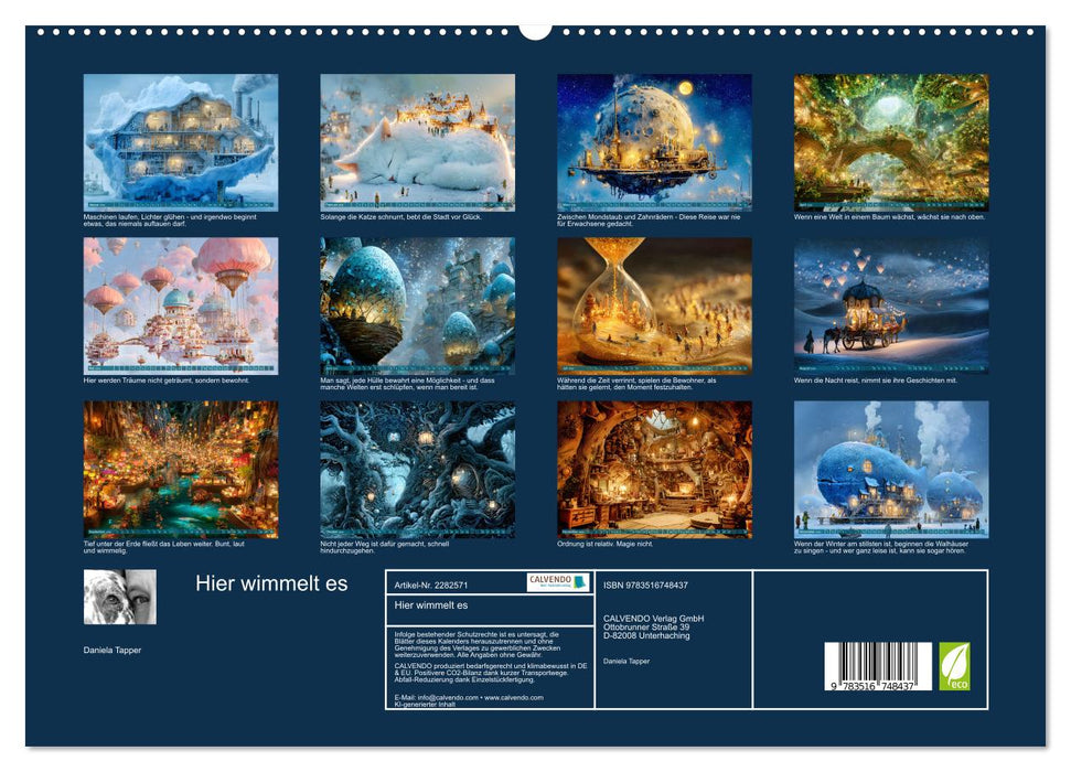 Hier wimmelt es (CALVENDO Premium Wandkalender 2026)