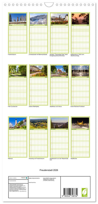Freudenstadt 2026 (CALVENDO Familienplaner 2026)