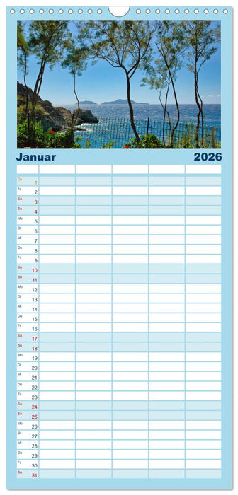 Kretas faszinierender Süden (CALVENDO Familienplaner 2026)