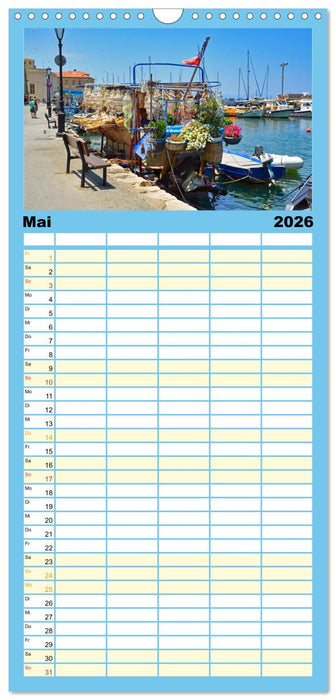 Kretas Wilder Westen (CALVENDO Familienplaner 2026)