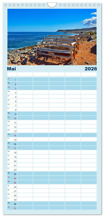 Kretas malerischer Osten (CALVENDO Familienplaner 2026)