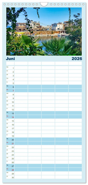 Kretas malerischer Osten (CALVENDO Familienplaner 2026)