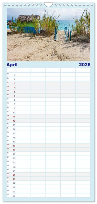 Insel Kos - Strände (CALVENDO Familienplaner 2026)