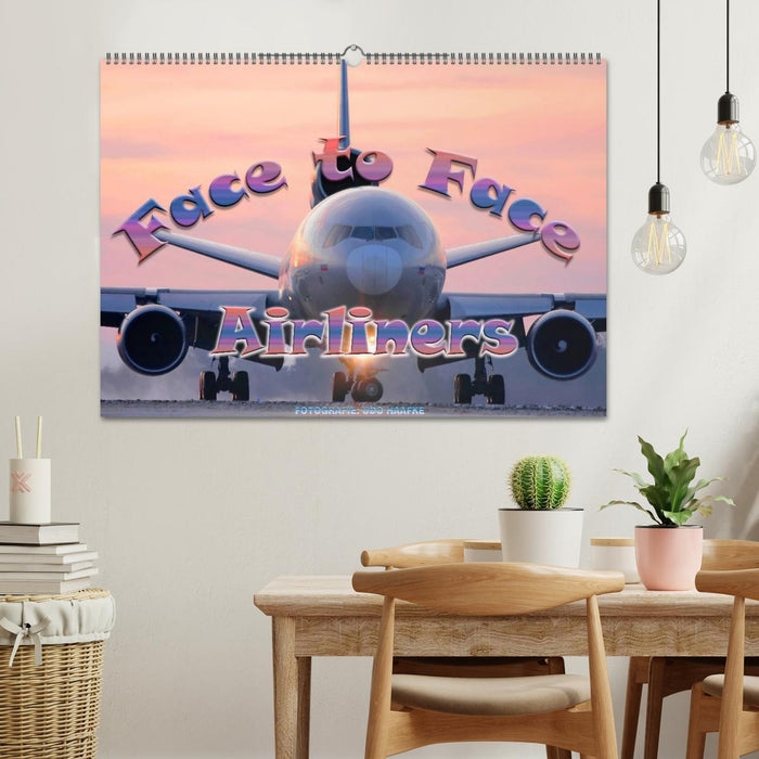 Airliners - Face to Face (CALVENDO Wandkalender 2027)
