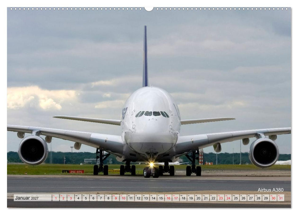 Airliners - Face to Face (CALVENDO Premium Wandkalender 2027)