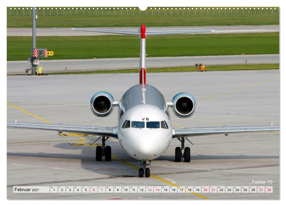 Airliners - Face to Face (CALVENDO Premium Wandkalender 2027)
