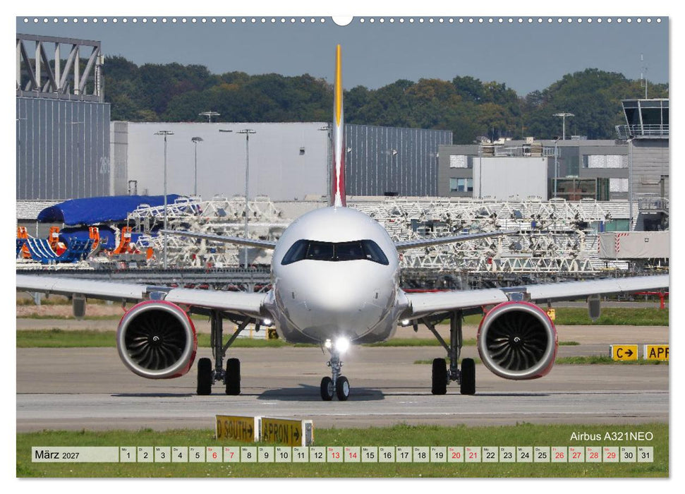 Airliners - Face to Face (CALVENDO Premium Wandkalender 2027)