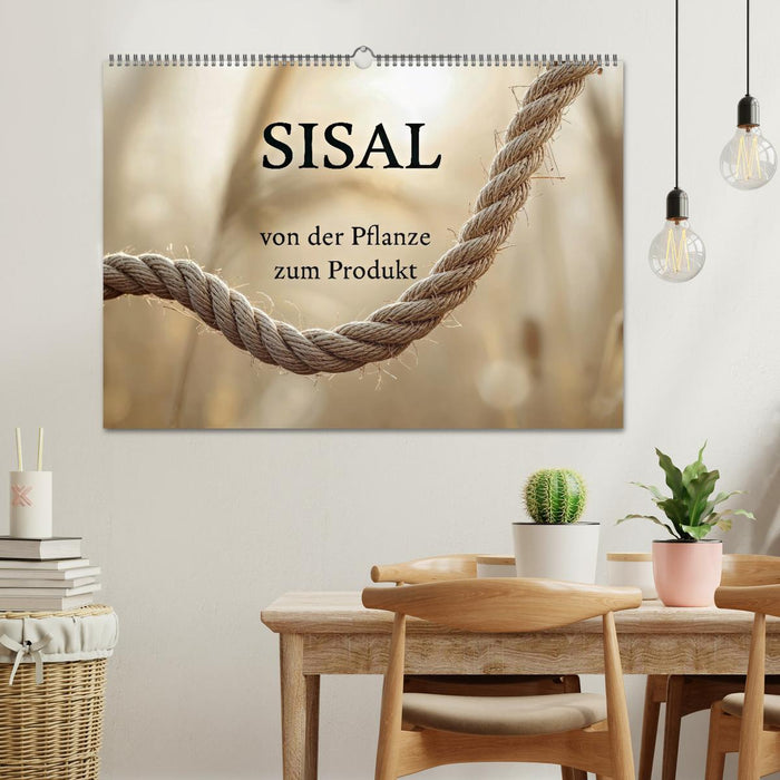 SISAL - von der Pflanze zum Produkt (CALVENDO Wandkalender 2027)