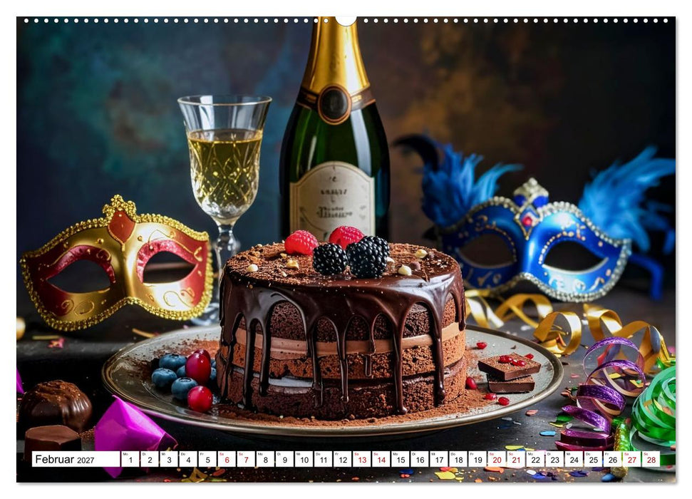 Schokoladen Träume (CALVENDO Premium Wandkalender 2027)