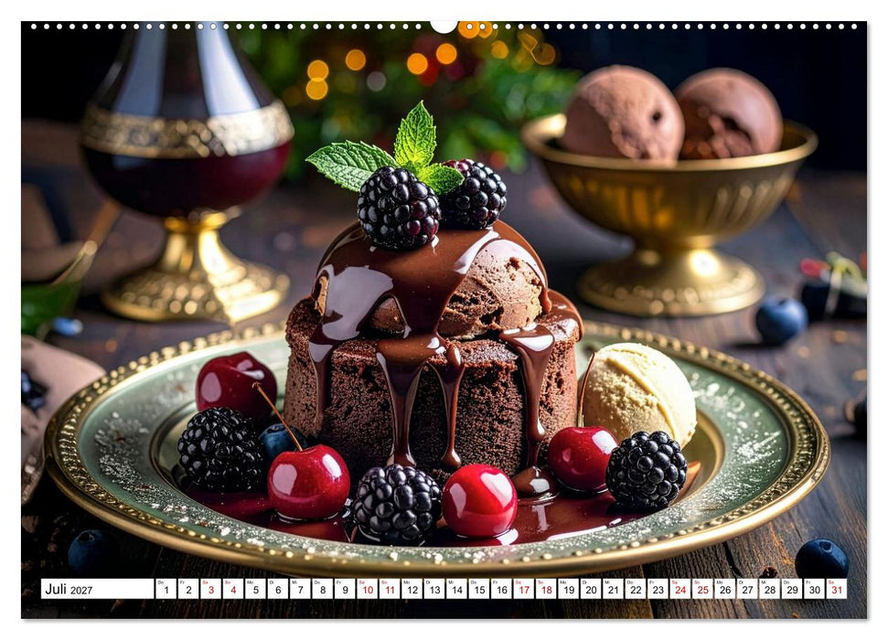 Schokoladen Träume (CALVENDO Premium Wandkalender 2027)