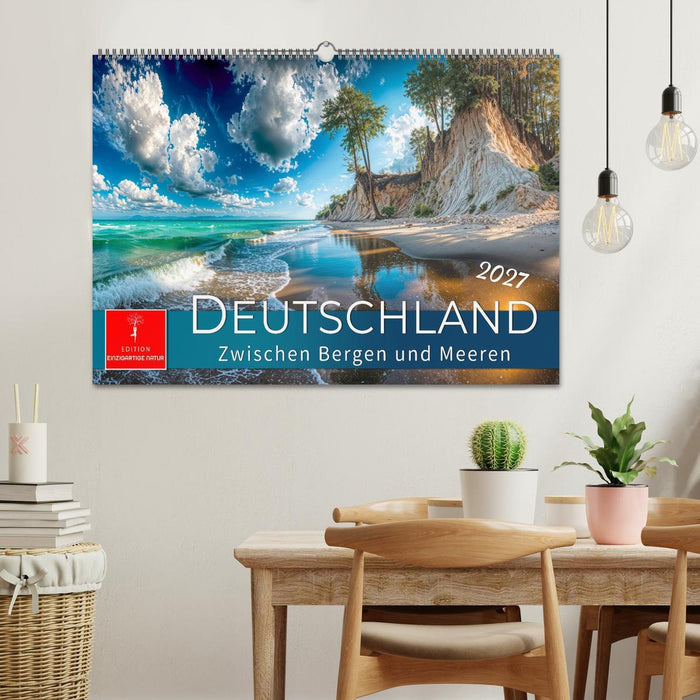 Deutschland - zwischen Bergen und Meeren (CALVENDO Wandkalender 2027)