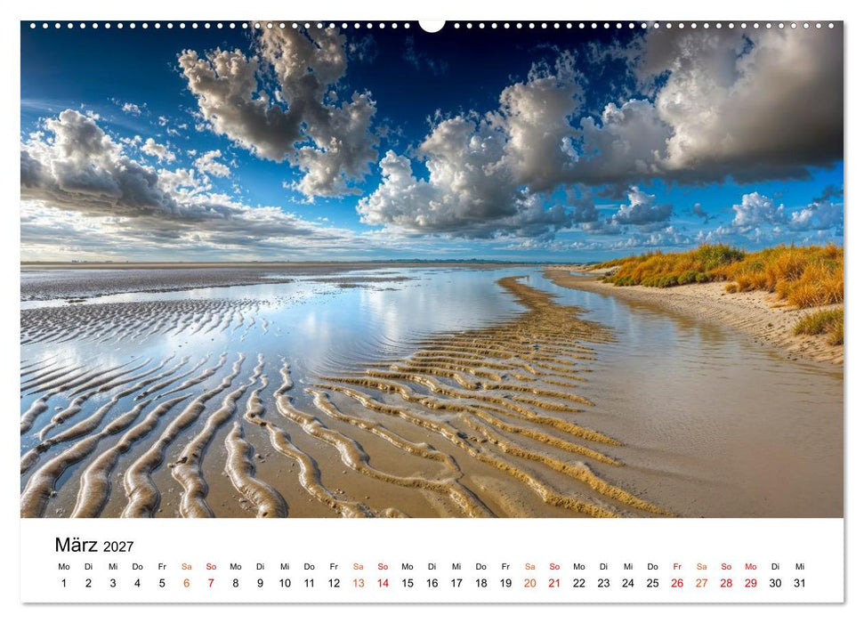 Deutschland - zwischen Bergen und Meeren (CALVENDO Wandkalender 2027)