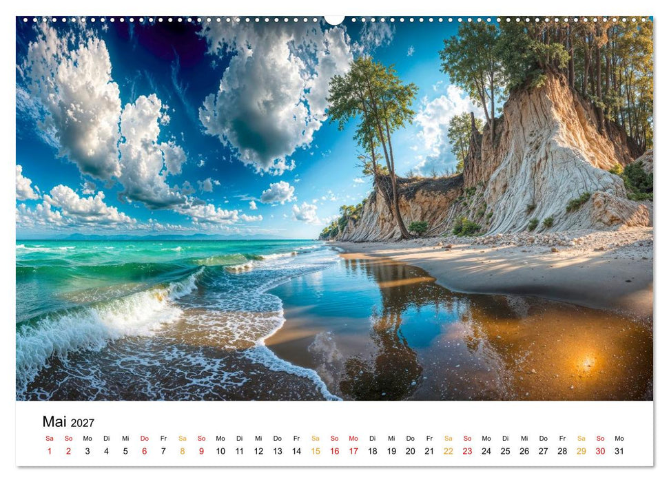 Deutschland - zwischen Bergen und Meeren (CALVENDO Wandkalender 2027)