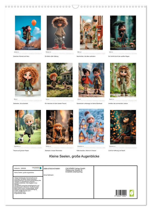 Kleine Seelen, große Augenblicke (CALVENDO Wandkalender 2027)