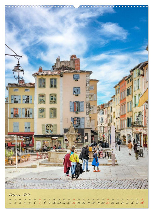 Le puy en Velay, Station am Jakobsweg (CALVENDO Wandkalender 2027)