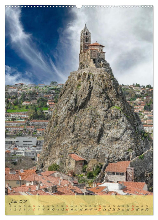 Le puy en Velay, Station am Jakobsweg (CALVENDO Wandkalender 2027)